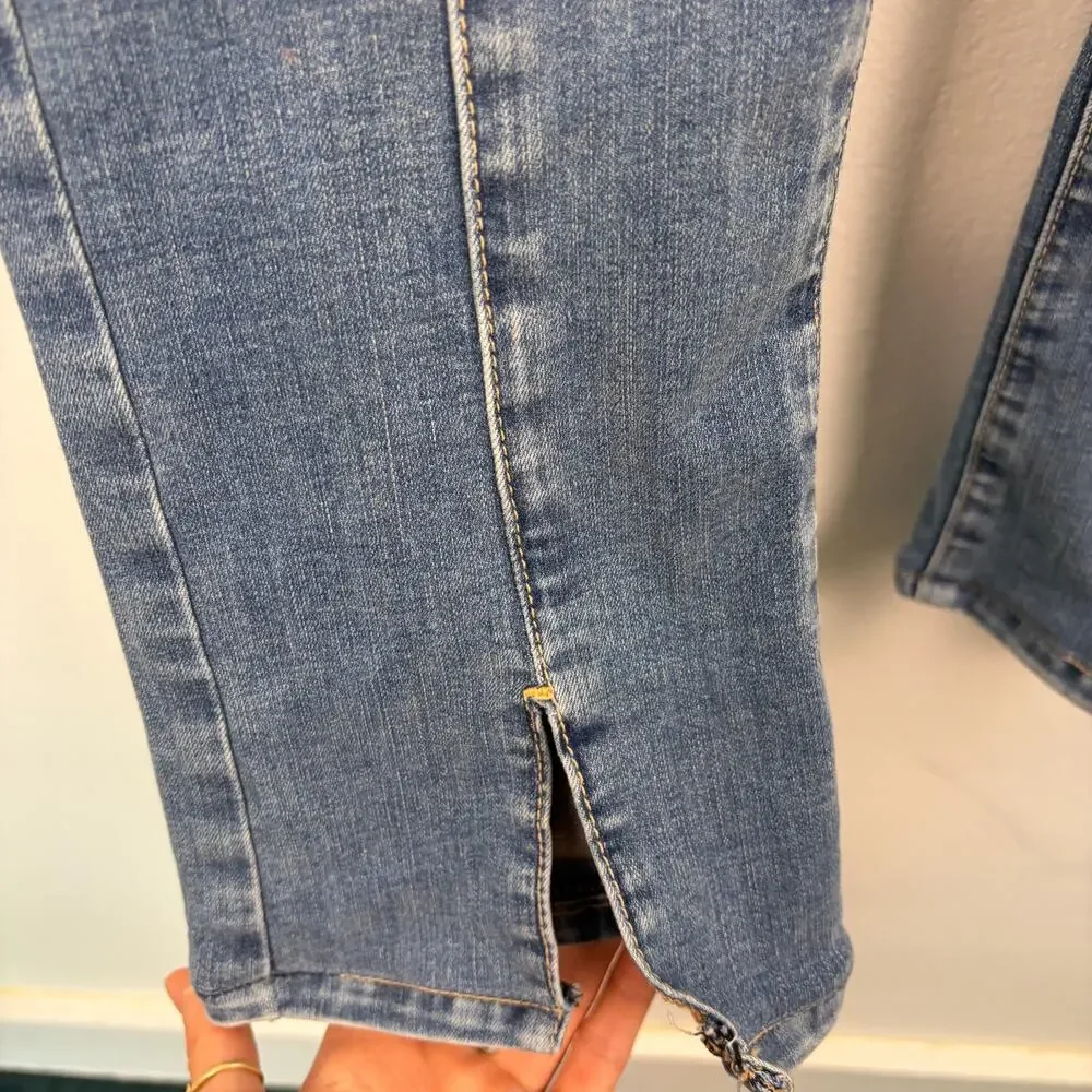 Free People We The Free Split Hem Pull On Jean Small